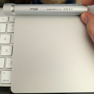 The battery pack over the Magic Trackpad